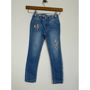 SONOMA Girls Size 5 Jeggings Sequin Heart & Star Stretch Jeans